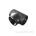 ASME B16.9 Acero de carbono de TEE igual recto